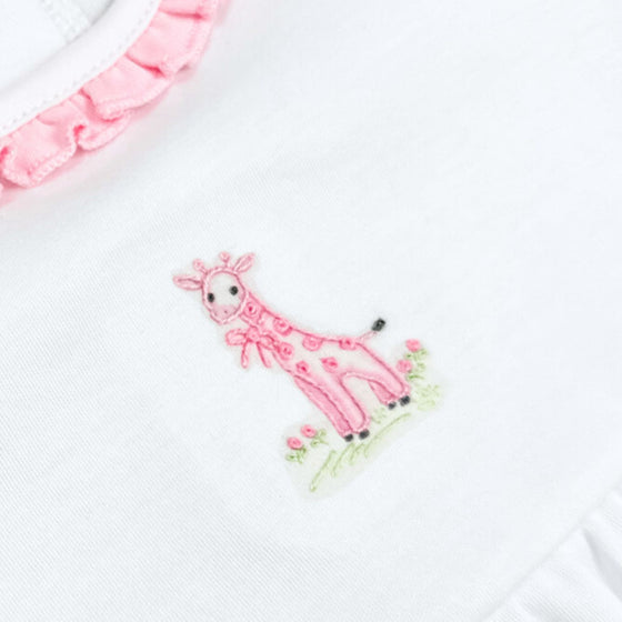 Vintage Giraffe Bubble - Pink - Magnolia BabyBubble