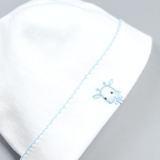 Vintage Giraffe Hat - Light Blue - Magnolia BabyHat