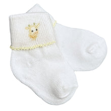  Vintage Giraffe Socks - Yellow - Magnolia BabySocks