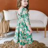 Vintage Greens Rubina Twirl Dress - Magnolia BabyDress