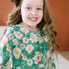 Vintage Greens Rubina Twirl Dress - Magnolia BabyDress