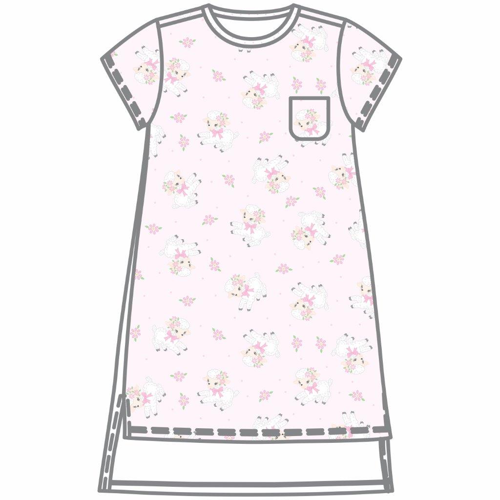 Vintage Lamb Women's Night Shirt - Magnolia BabyNight Shirt
