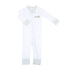Vintage Pumpkin Picking Embroidered Zip Pajamas - Pink - Magnolia BabyZipper Pajamas