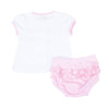 Vintage Rodeo Ruffle Diaper Cover Set - Pink - Magnolia BabyDiaper Cover