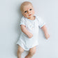 Vintage Stork Bodysuit - Light Blue - Magnolia BabyBodysuit