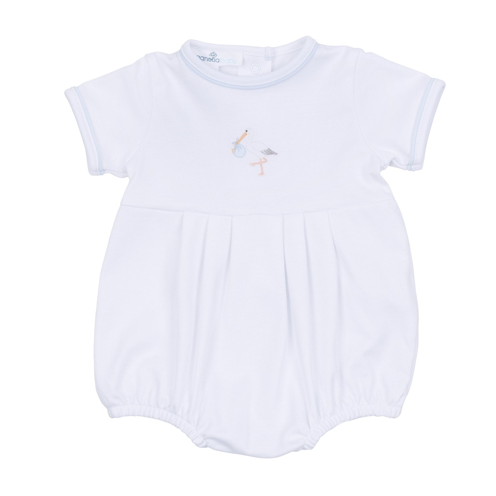 Vintage Stork Bubble - Light Blue - Magnolia BabyBubble