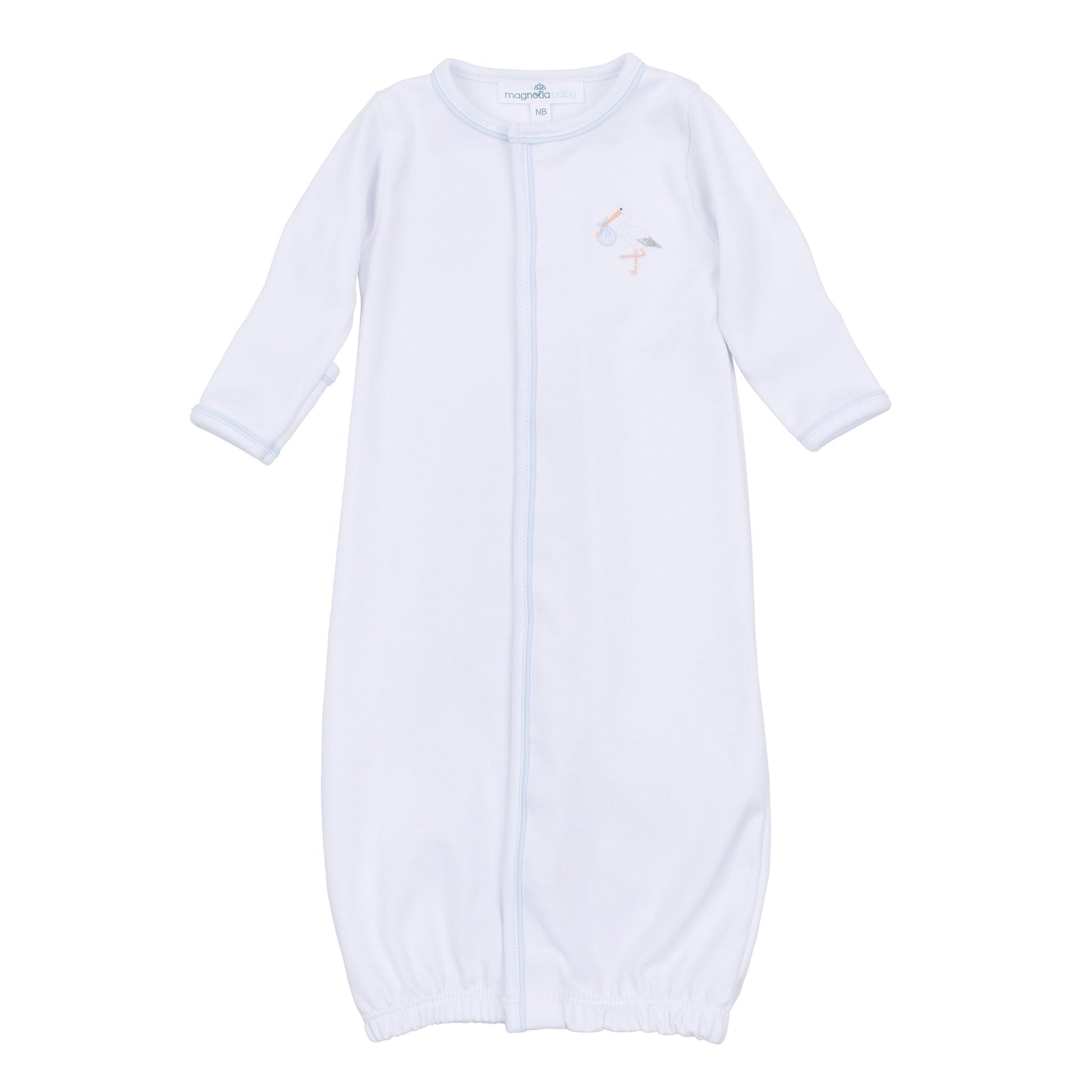 Vintage Stork Converter - Light Blue - Magnolia BabyConverter Gown
