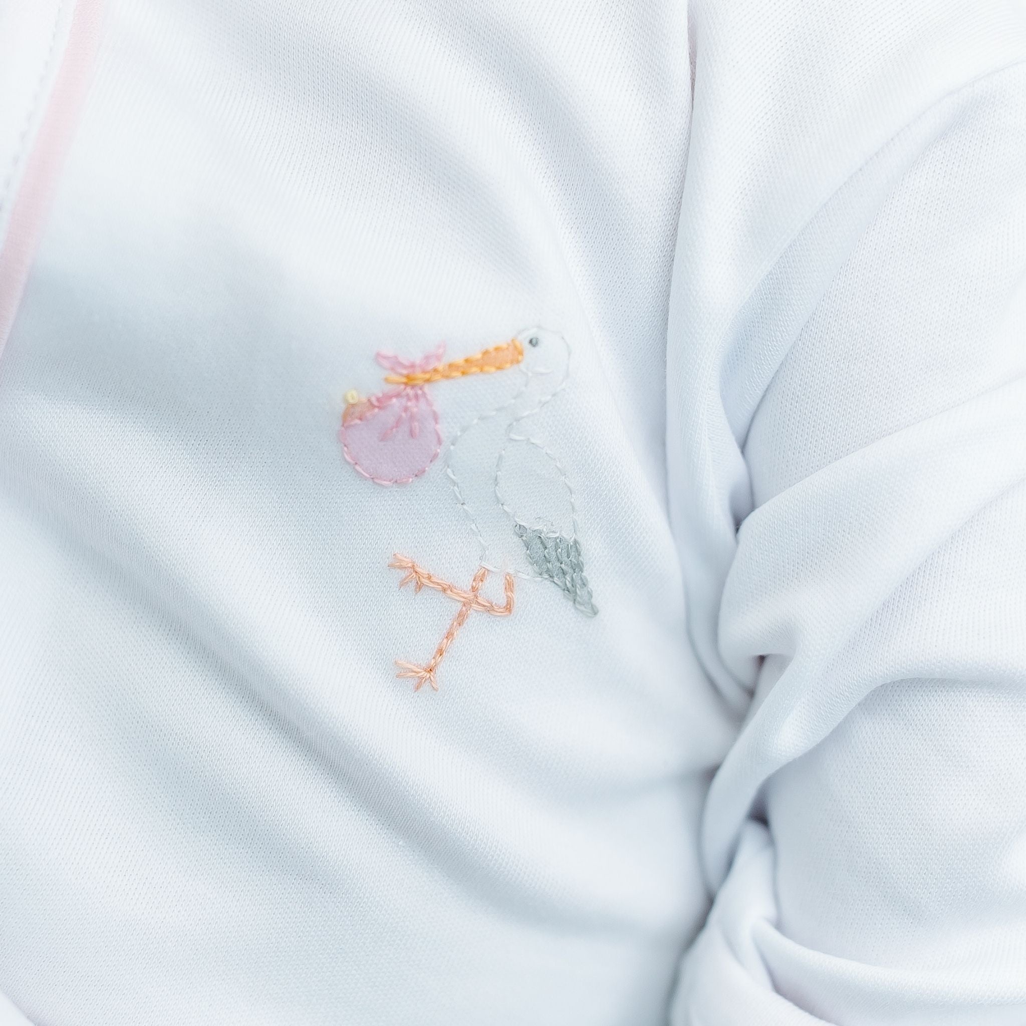 Vintage Stork Converter - Pink - Magnolia BabyConverter Gown