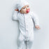 Vintage Stork Footie - Pink - Magnolia BabyFootie