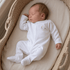 Vintage Stork Footie - White - Magnolia BabyFootie