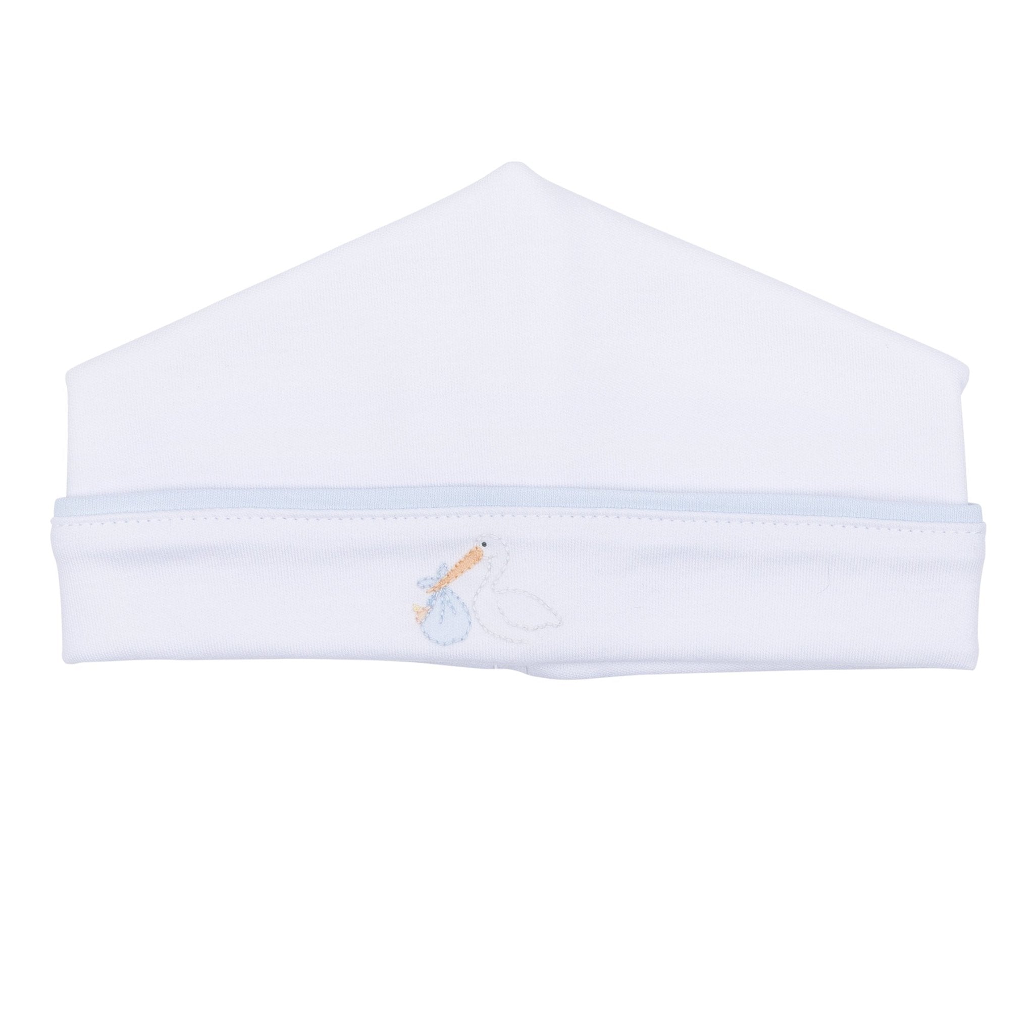 Vintage Stork Hat - Light Blue - Magnolia BabyHat