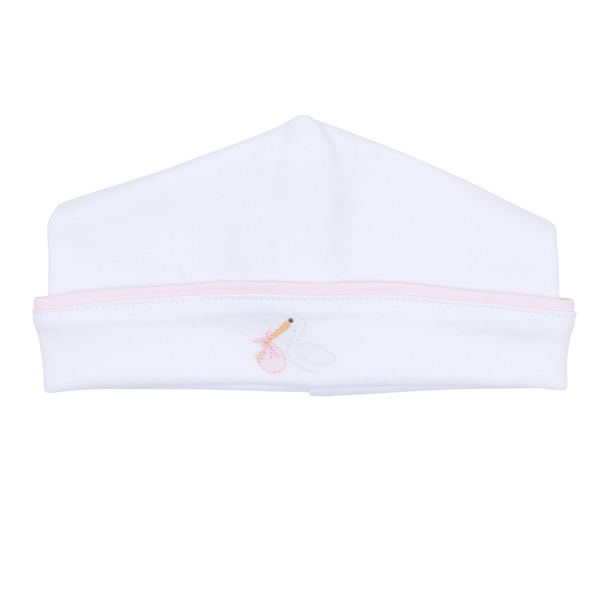 Vintage Stork Hat - Pink - Magnolia BabyHat