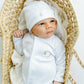 Vintage Stork Hat - White - Magnolia BabyHat