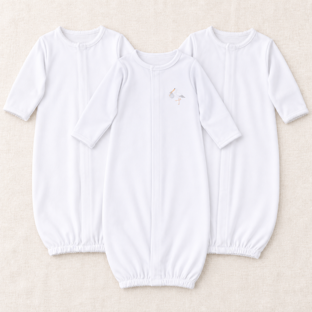Unisex Baby Converter Set - Vintage Stork - Set of 3