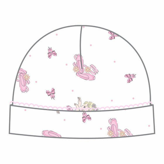 Vintage Tiny Toes Print Hat - Magnolia BabyHat