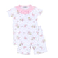 Vintage Tiny Toes Ruffle Short Pajamas - Magnolia BabyShort Pajamas
