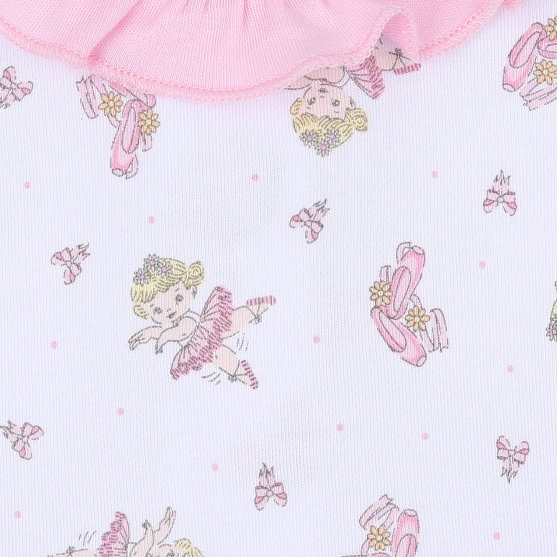 Vintage Tiny Toes Ruffle Short Pajamas - Magnolia BabyShort Pajamas