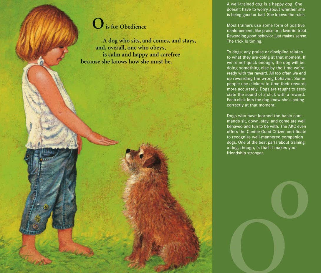 W is for Woof: A Dog Alphabet Picture Book - Magnolia BabyBook