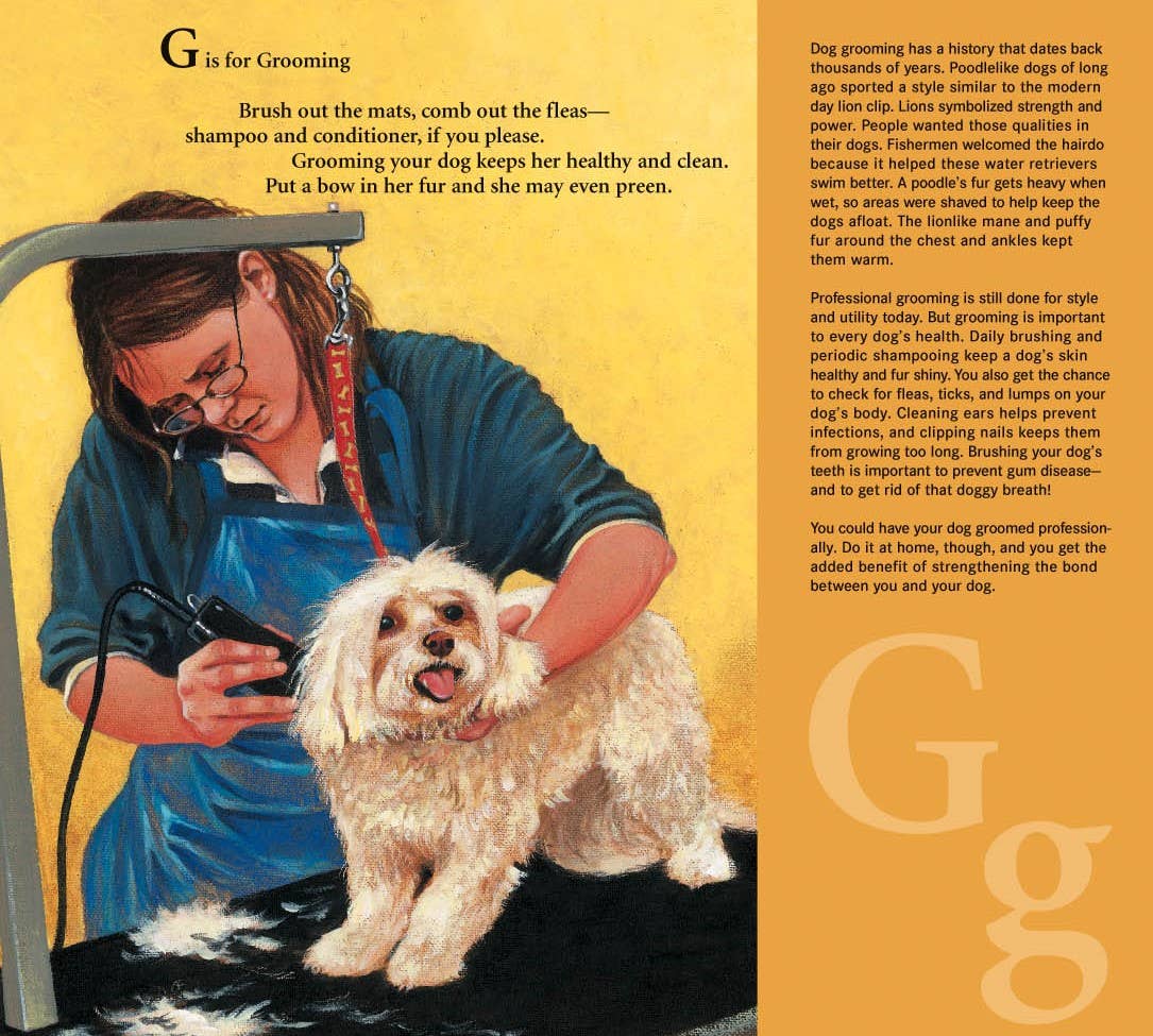 W is for Woof: A Dog Alphabet Picture Book - Magnolia BabyBook