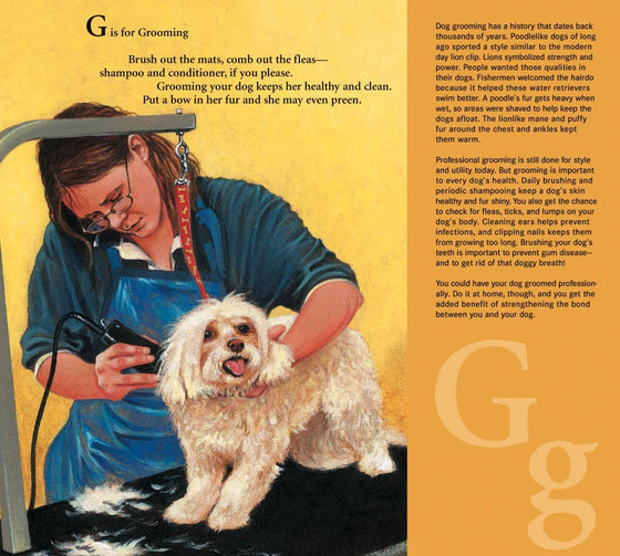 W is for Woof: A Dog Alphabet Picture Book - Magnolia BabyBook