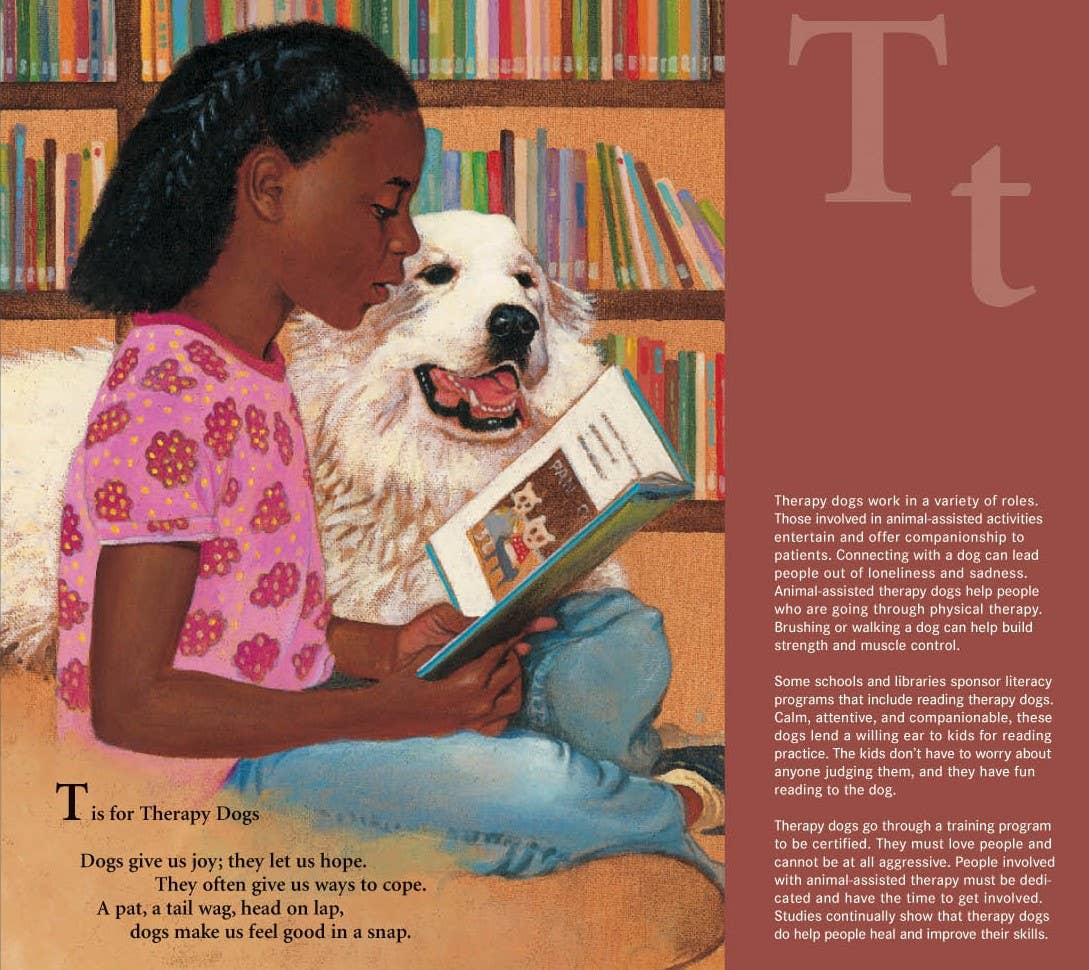 W is for Woof: A Dog Alphabet Picture Book - Magnolia BabyBook