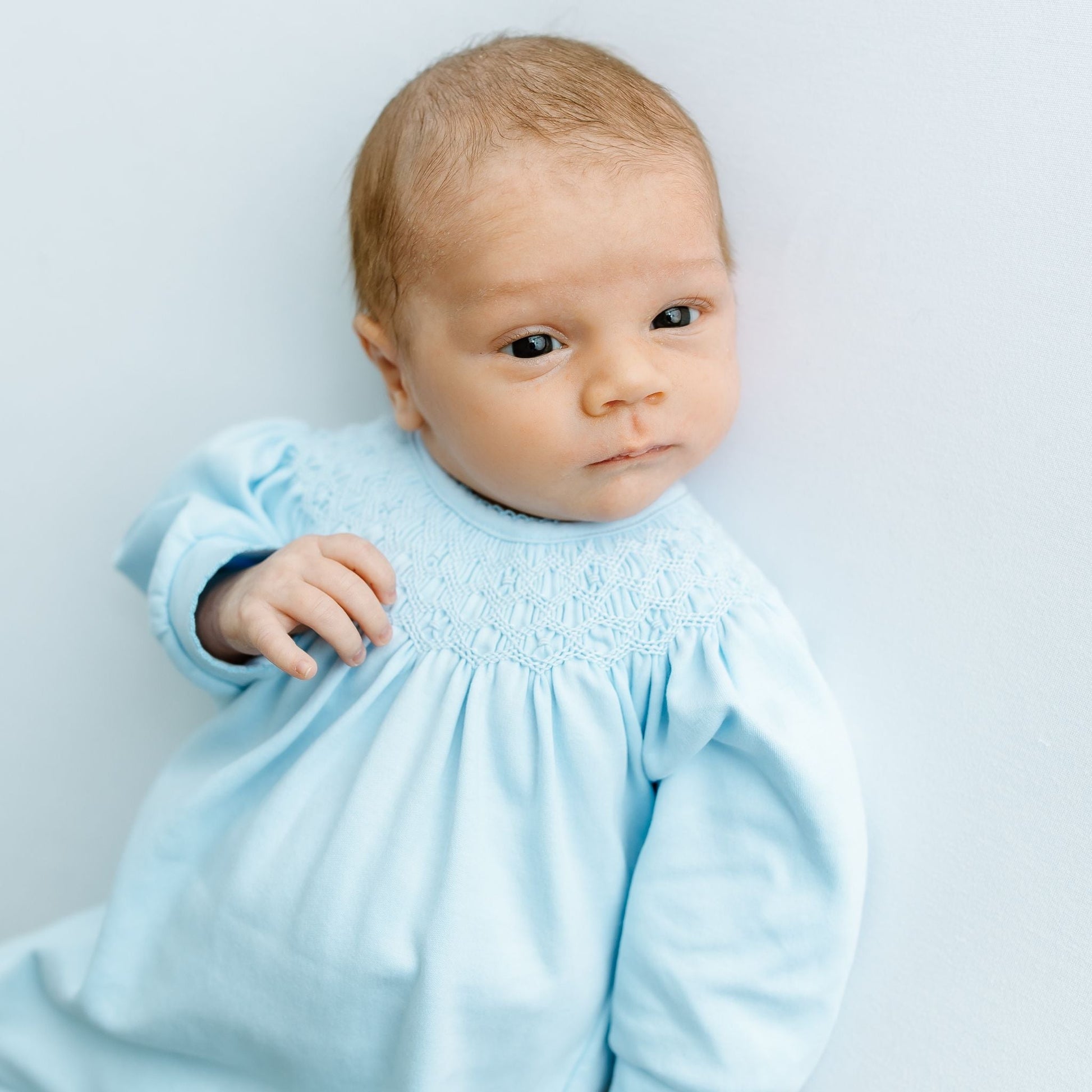 Walker's Classics Bishop Footie - Light Blue - Magnolia BabyFootie