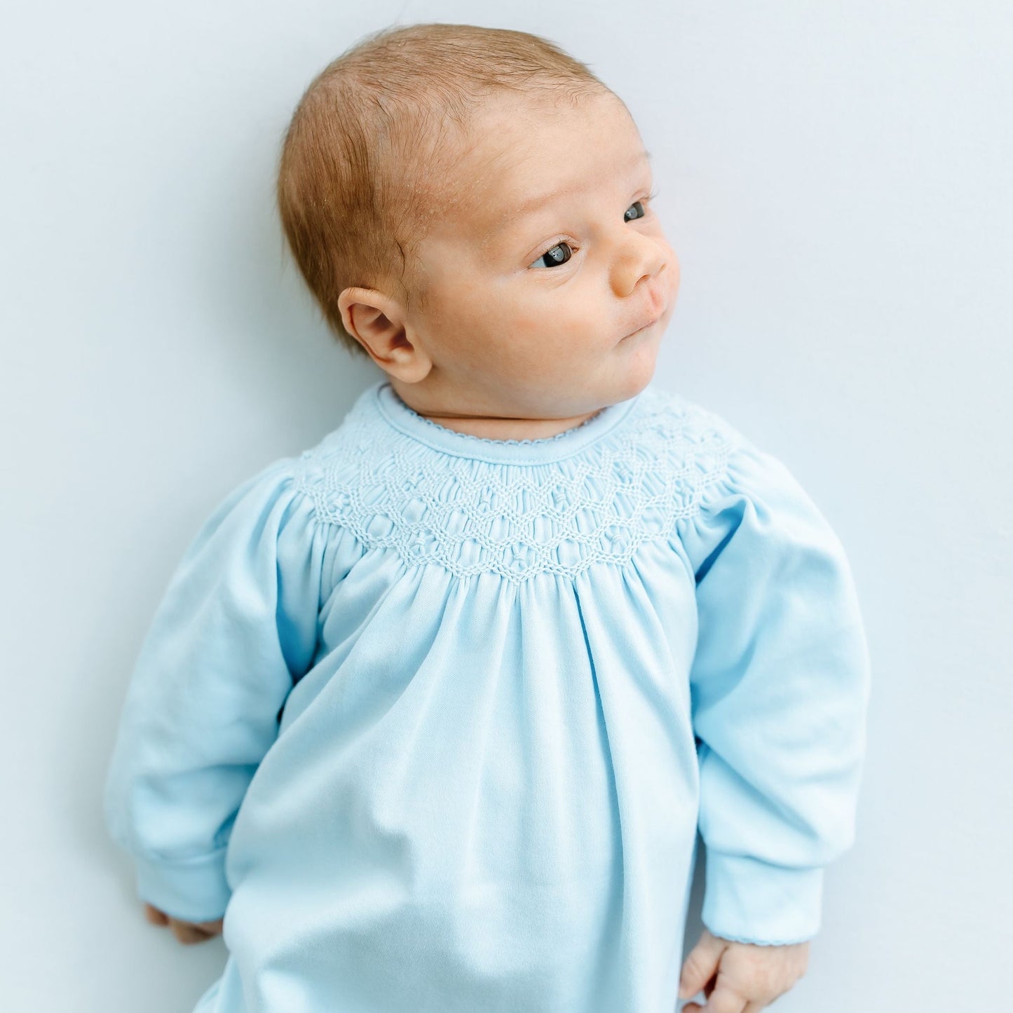 Walker's Classics Bishop Footie - Light Blue - Magnolia BabyFootie
