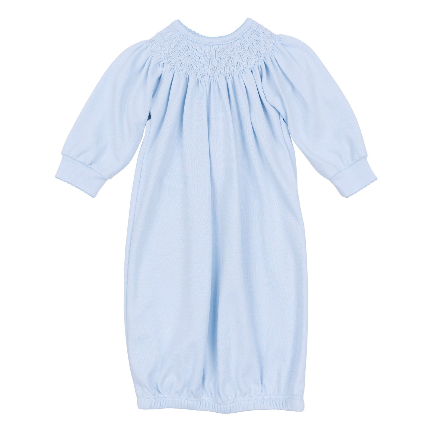 Walker's Classics Bishop Gown - Light Blue - Magnolia BabyGown