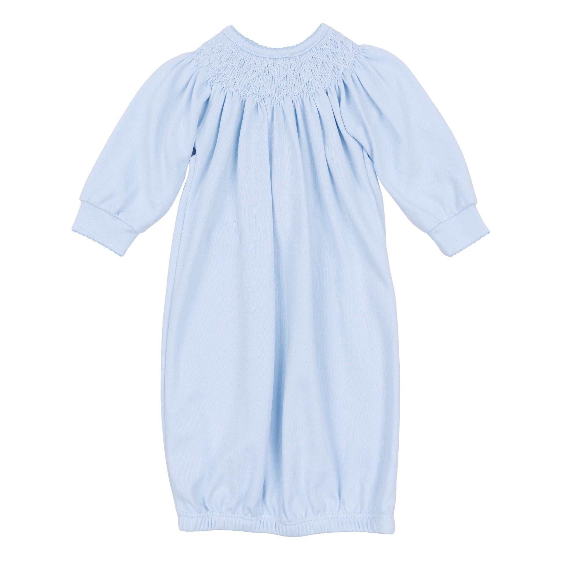 Walker's Classics Bishop Gown - Light Blue - Magnolia BabyGown