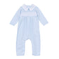 Walker's Classics Smocked Playsuit - Light Blue - Magnolia BabyPlaysuit