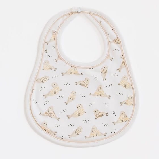 Walrus Cuddles Bib - Magnolia BabyBib