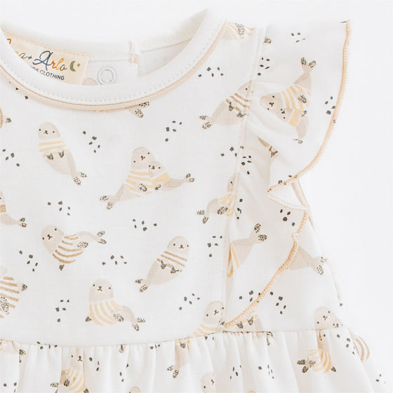 Walrus Cuddles Dress - Luna and ArloDress