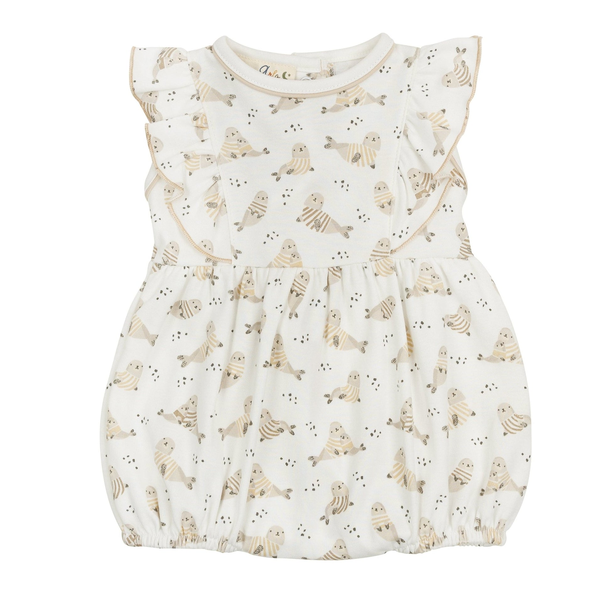 Walrus Cuddles Flutters Bubble - Magnolia BabyBubble