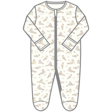  Walrus Cuddles Zip Footie - Magnolia BabyFootie