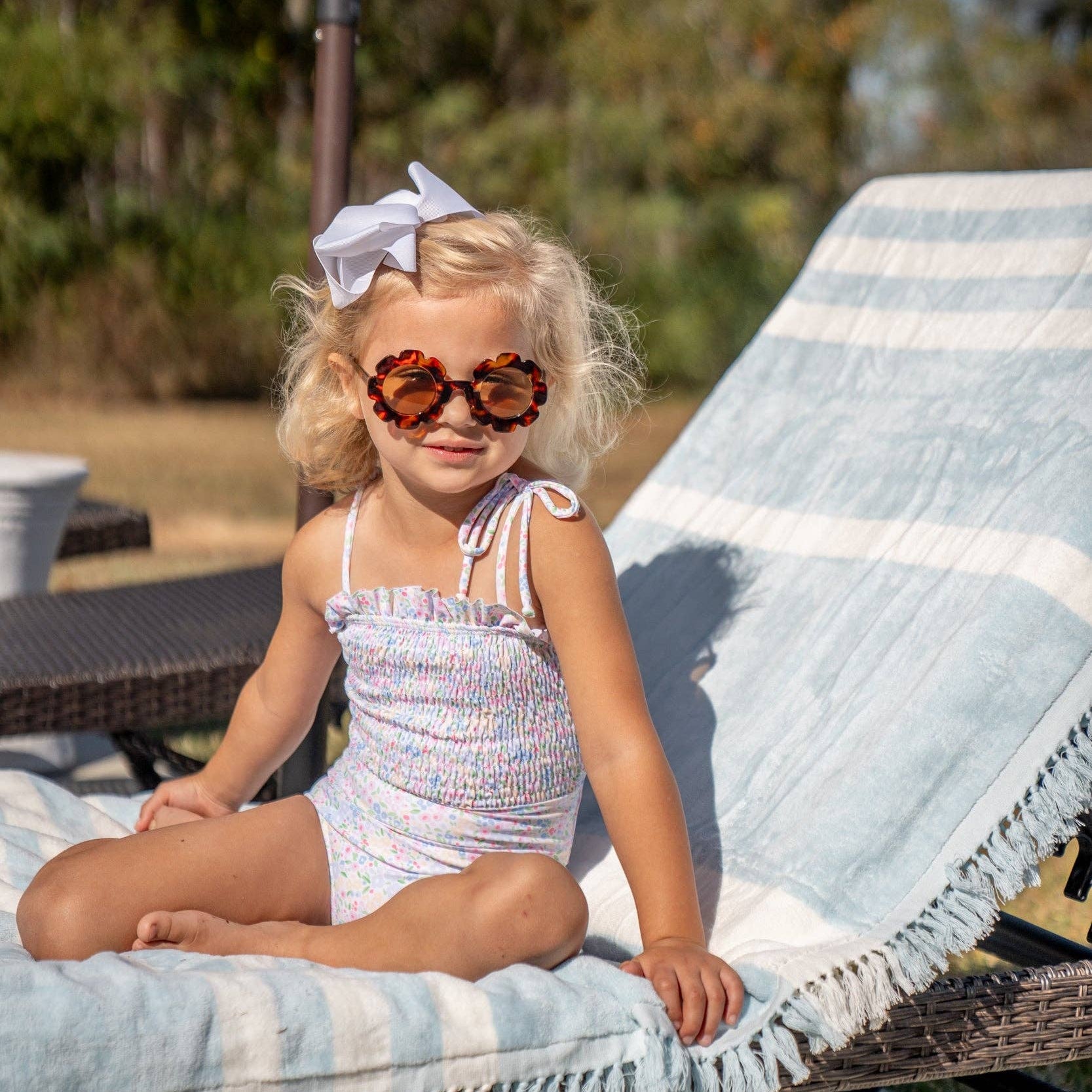 Watersound Floral Millefleur One Piece Swimsuit UPF50 - Magnolia BabySwimsuit