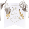 Welcome Baby Giraffe Hanger - Magnolia BabyDecor