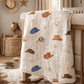 Western Muslin Swaddle Blanket - Magnolia BabySwaddle Blanket