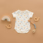 Whale Tales Lap Bodysuit - Ivory - Magnolia BabyBodysuit