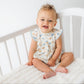 Whale Tales Ruffle Diaper Cover Set - Ivory - Magnolia BabyDiaper Cover