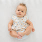 Whale Tales Ruffle Diaper Cover Set - Ivory - Magnolia BabyDiaper Cover