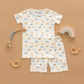 Whale Tales Short Pajamas - Ivory - Magnolia BabyShort Pajamas
