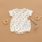 Whale Tales Short Sleeve Bubble - Ivory - Magnolia BabyBubble