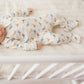 Whale Tales Zip Footie - Magnolia BabyFootie