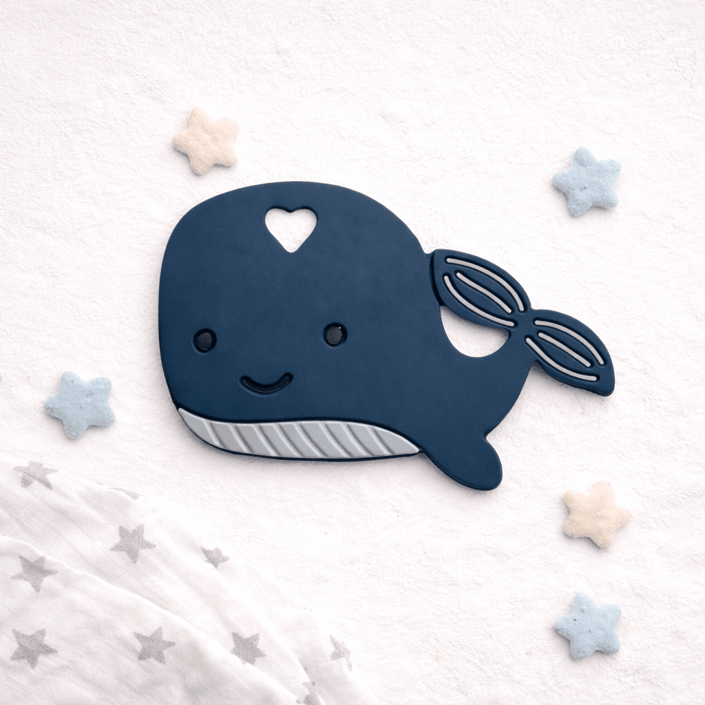 Whale Teether - Magnolia BabyTeether