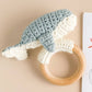 Whale Teething Rattle - Magnolia BabyRattle