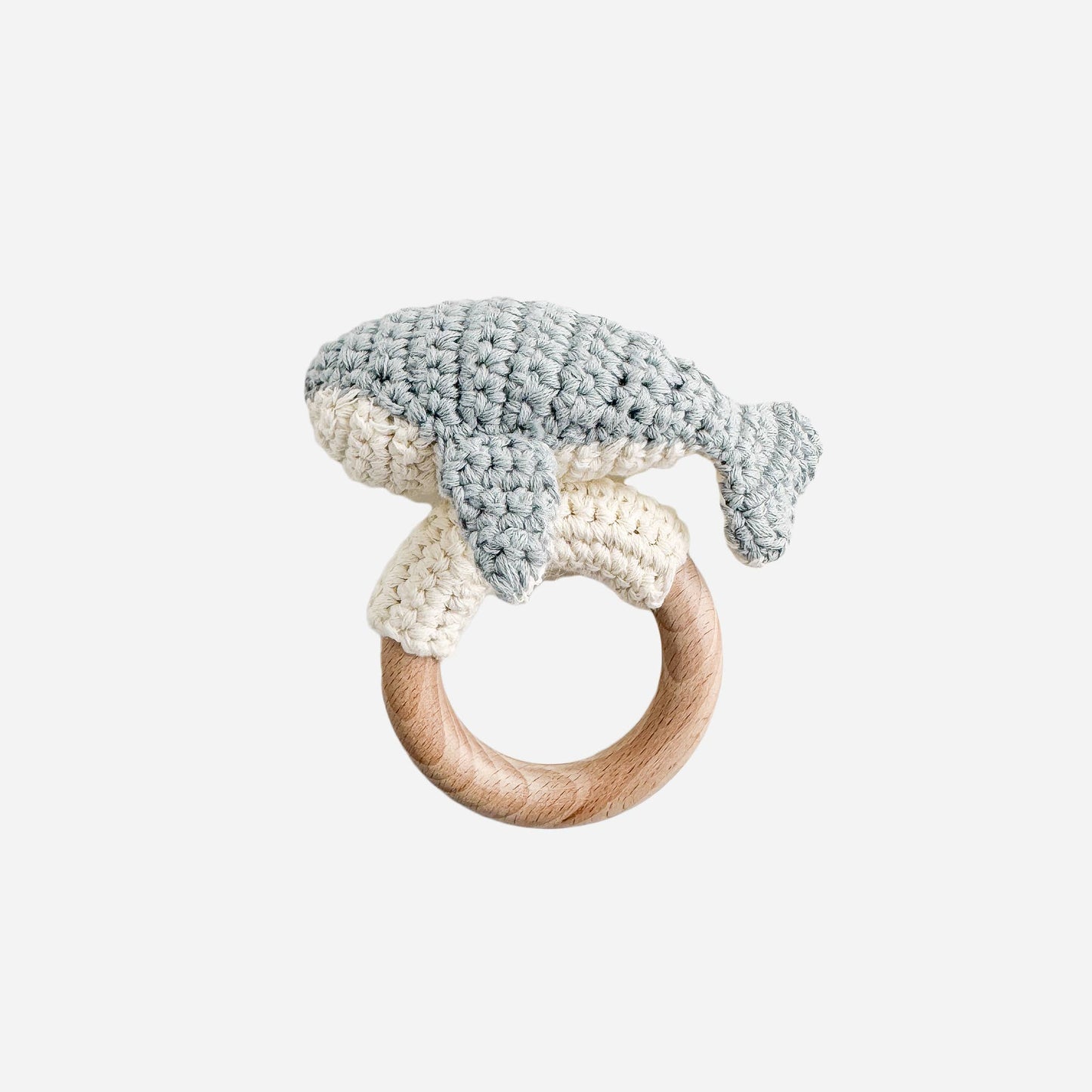 Whale Teething Rattle - Magnolia BabyRattle