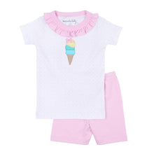  Whats the Scoop! Infant Ruffle Short Pajamas - Magnolia BabyShort Pajamas
