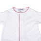 White and Red Basics Footie - Magnolia BabyFootie