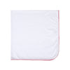 White and Red Basics Receiving Blanket - Magnolia BabyReceiving Blanket