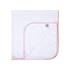 White and Red Basics Receiving Blanket - Magnolia BabyReceiving Blanket